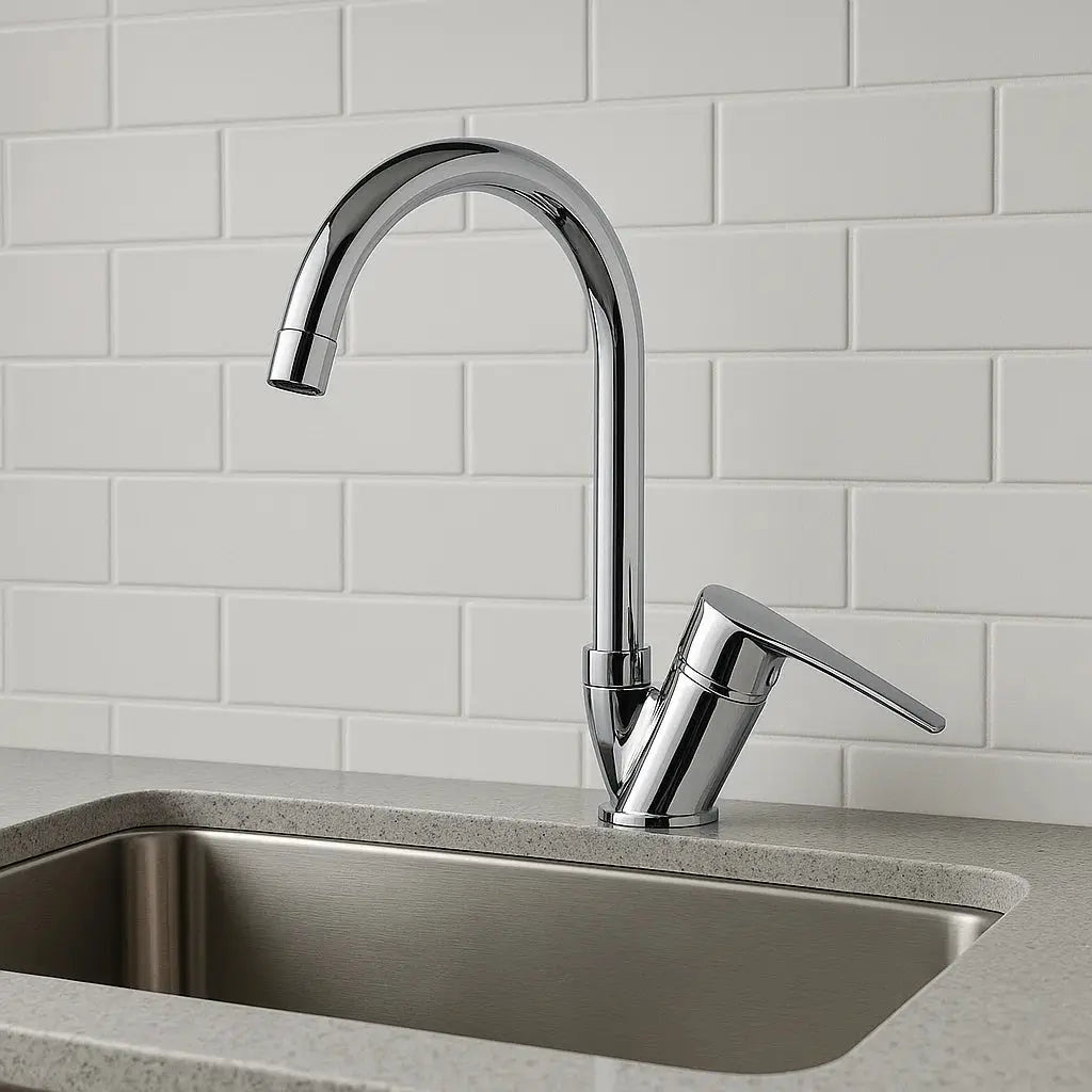 5 Yıl Garantili Çift Su Girişli Pirinç Mutfak Bataryası sardıcı