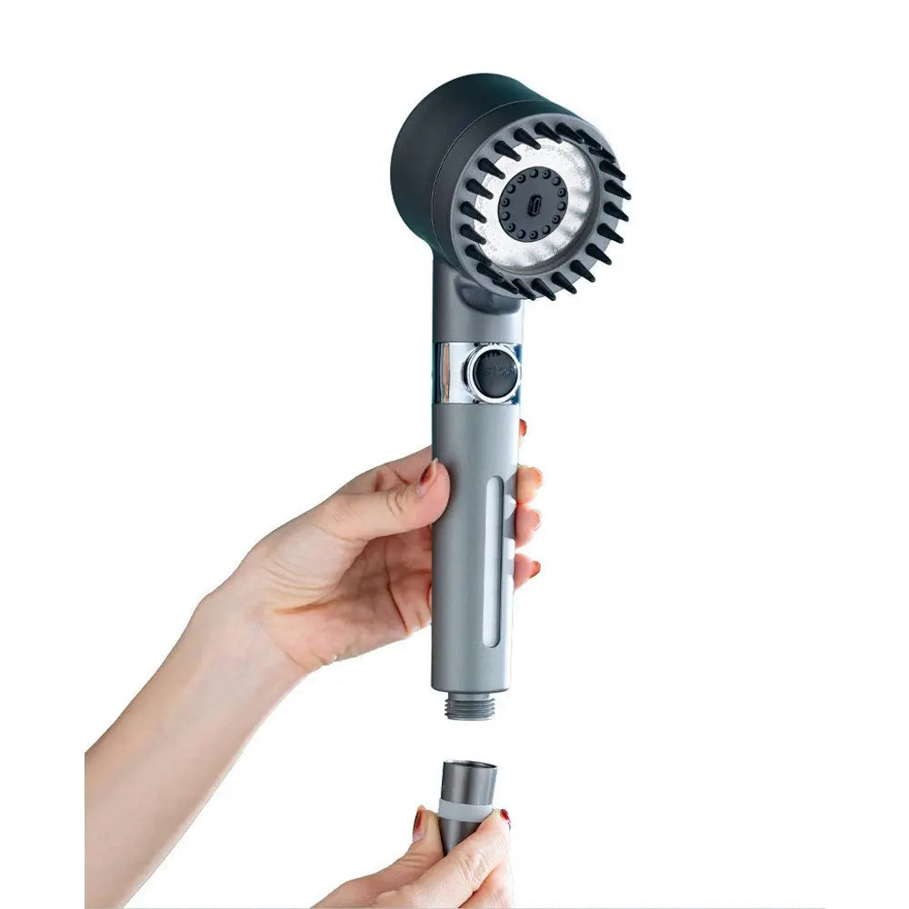 Masaj Taraklı 3 Fonksiyonlu Duş Başlığı Aç Kapa Özellikli