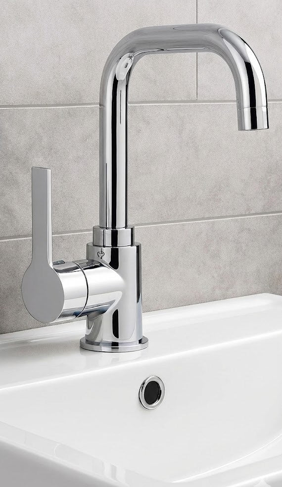 Sardıcı Lavabo Bataryası Paslanmaz Çift Su Girişli
