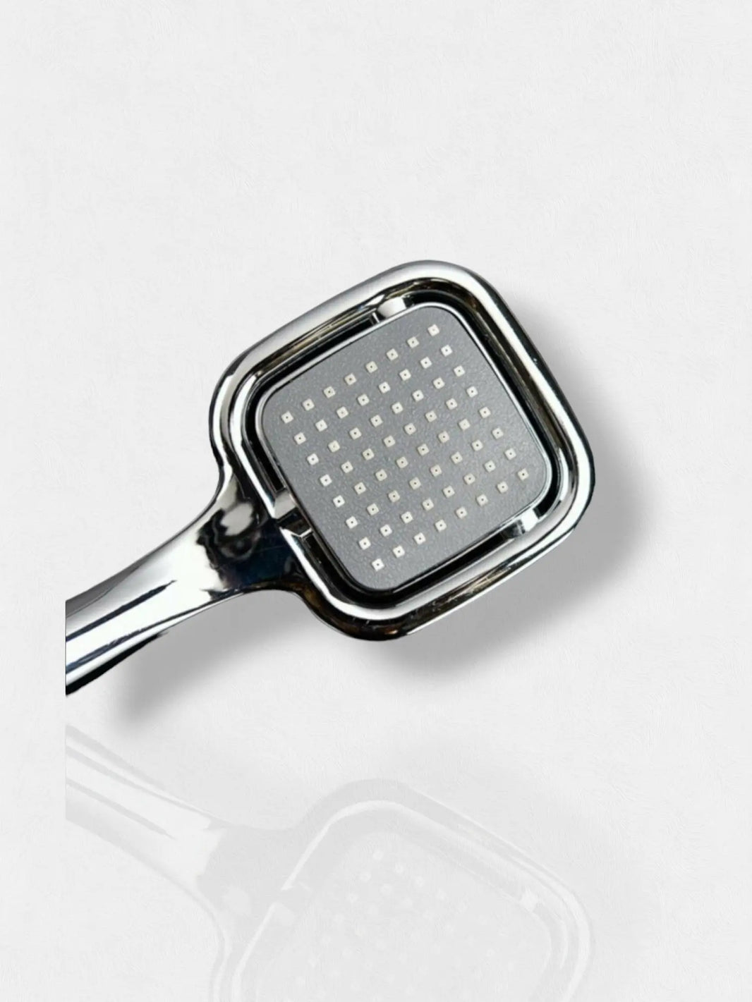 Melfa Pizza Krom Duş Başlığı+Örgülü Hortum+Mafsal 3'Lü Set