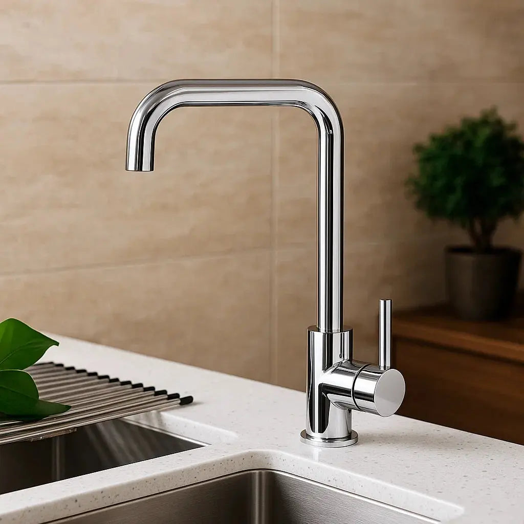 Sardıcı Krom Rebirth Series Mutfak Bataryası Çift Su Girişli 5 Yıl Garantili sardıcı