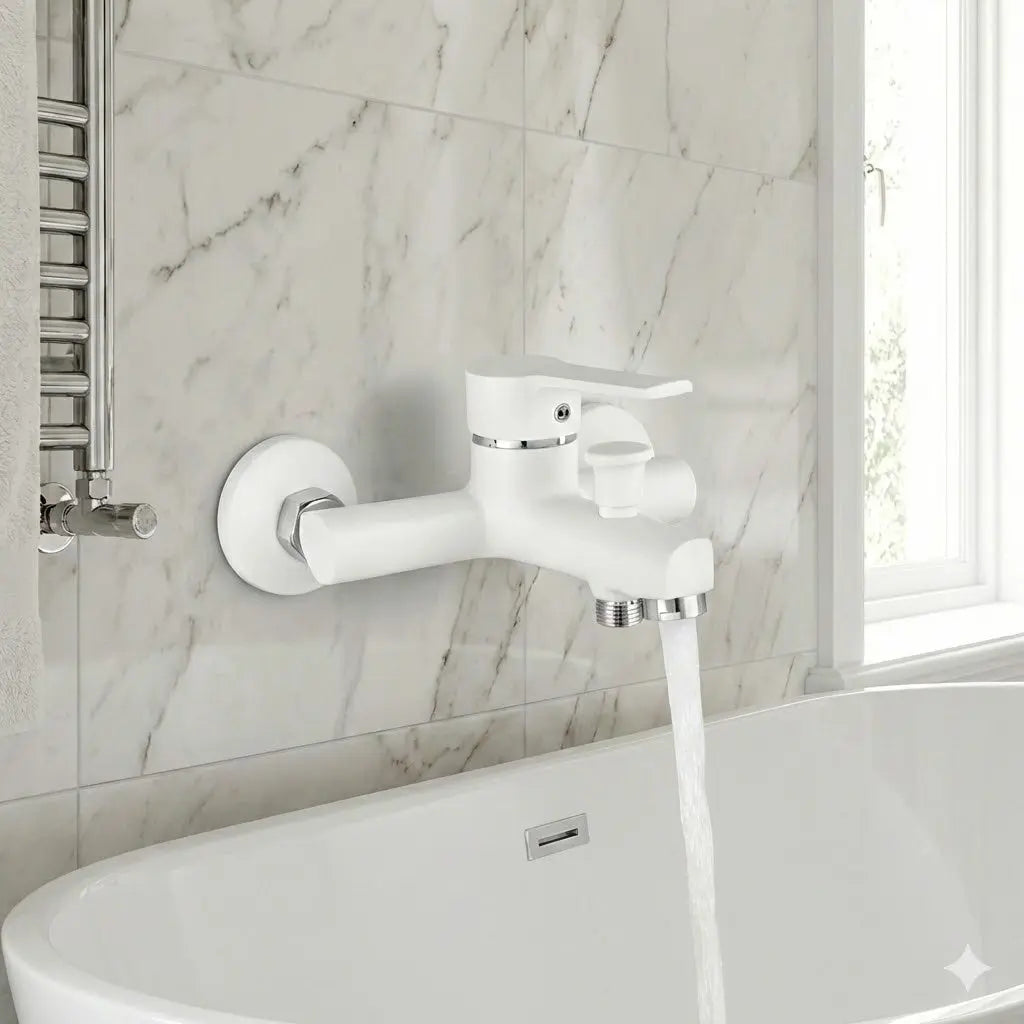 Apollo Serisi Beyaz Delta Banyo Bataryası 5 Yıl Garantili Sardıcı