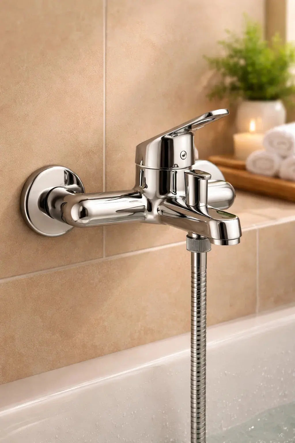 Banyo DUŞ Bataryası - Duvar Tipi %100 Pirinç Gövde, 5 Yıl Garantili sardıcı