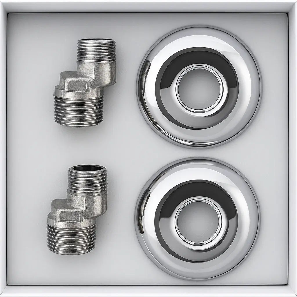 Sardıcı Duvardan Aplike Krom Mutfak Bataryası Çift Su Girişli 5 Yıl Garantili sardıcı