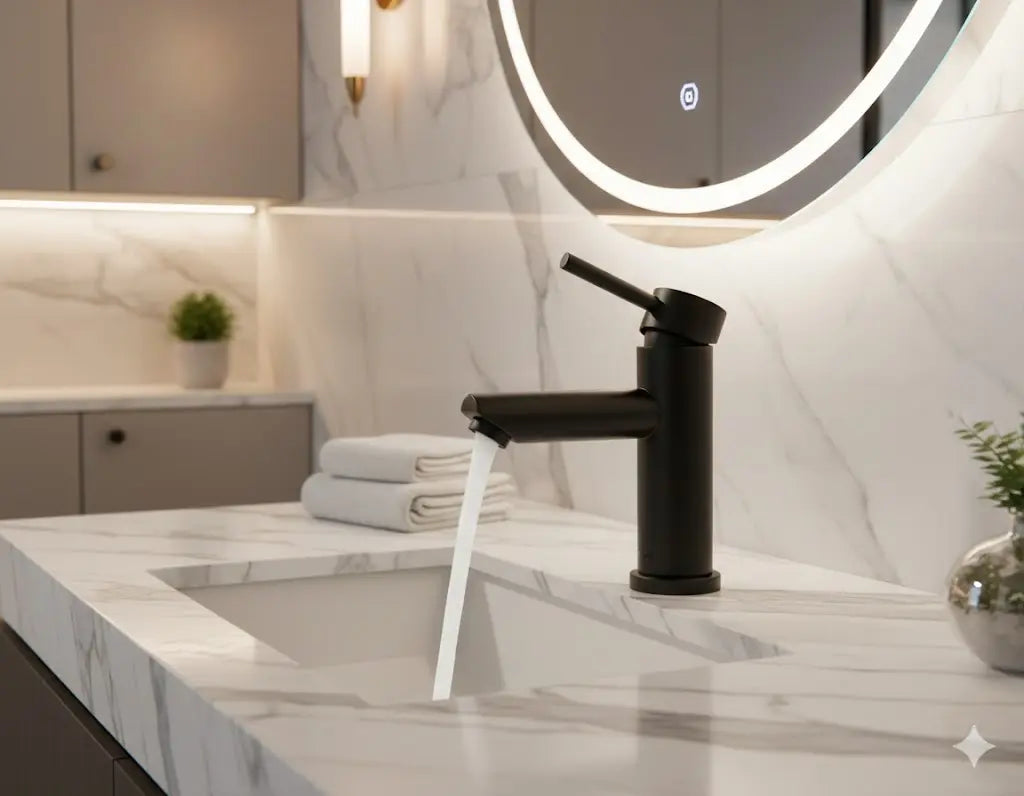 Sardıcı Mistral Series Lavabo Bataryası Çift Su Girişli