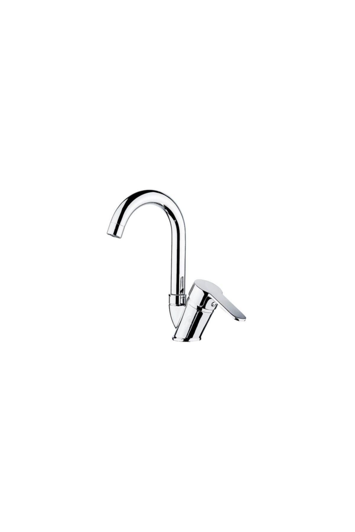 Lavabo Bataryası 40 Lık 5 Yıl Garantili Mix Delta Eviye Lavabo Bataryası Çift Su Girişlidir