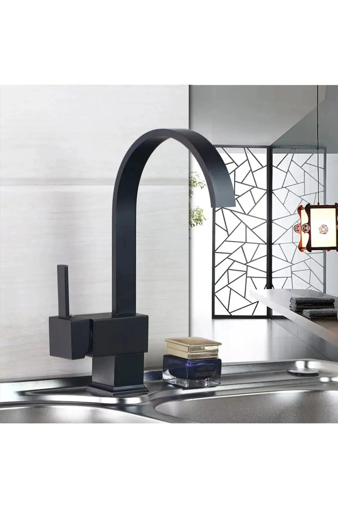 Sardıcı Şelale Mutfak Eviye Bataryası Çift Su Girişli 5 Yıl Garantili Bütün Eviyelere Uyumlu sardıcı