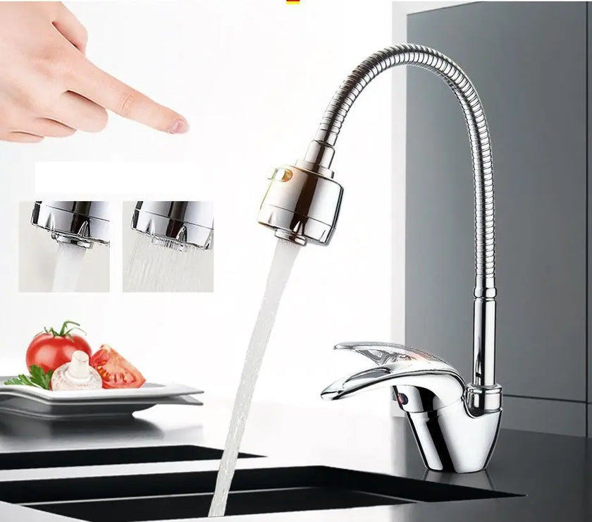 Sardıcı Spiralli fonksiyonel Mutfak Bataryası Çift Su Girişlş