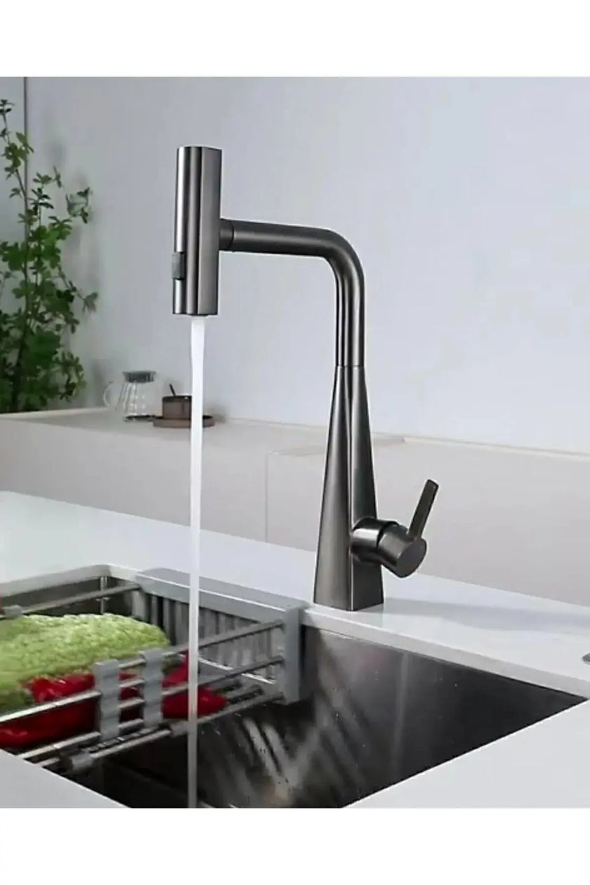 Sardıcı Premium Series Lüx Çift Su Girişli Mutfak Eviye Bataryası 5 Yıl Garantili SARDICI