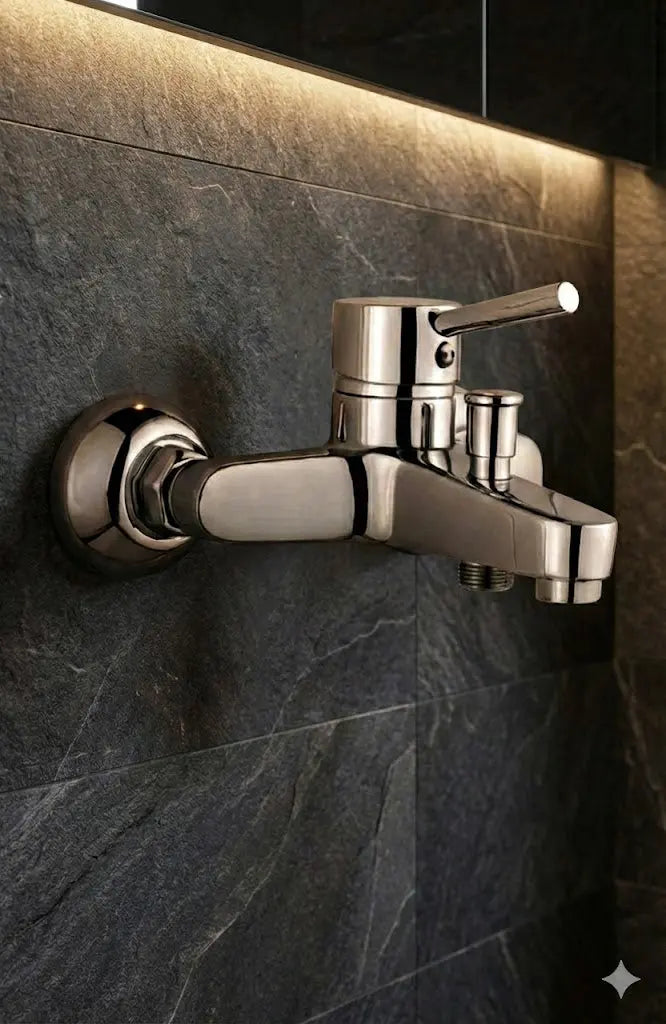 Mix Serisi 5 Yıl Garantili Krom Banyo Bataryası Sardıcı