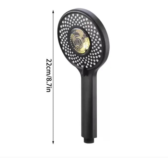 Sardıcı 2 Fonksiyonlu Siyah Turbo Duş Balığı