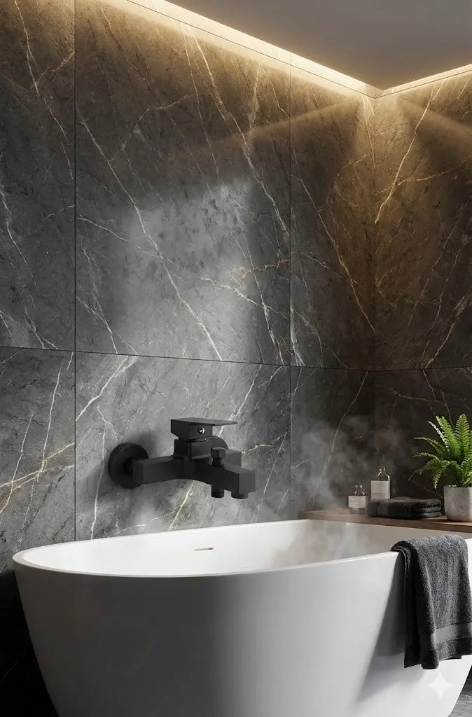 Banyo Bataryası  SİYAH Garantili Standart Girişli Sardıcı