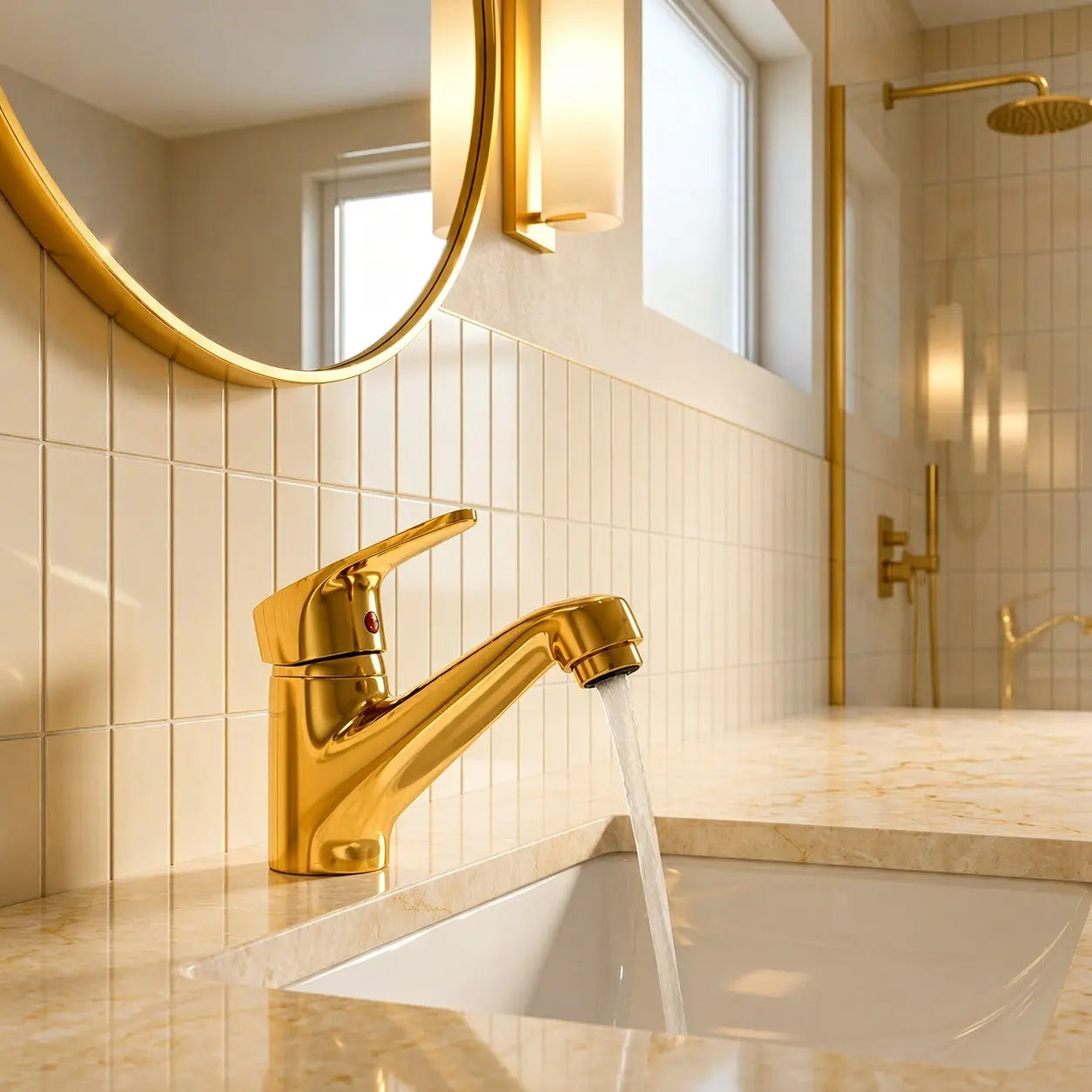 Gold Sabit Lavabo