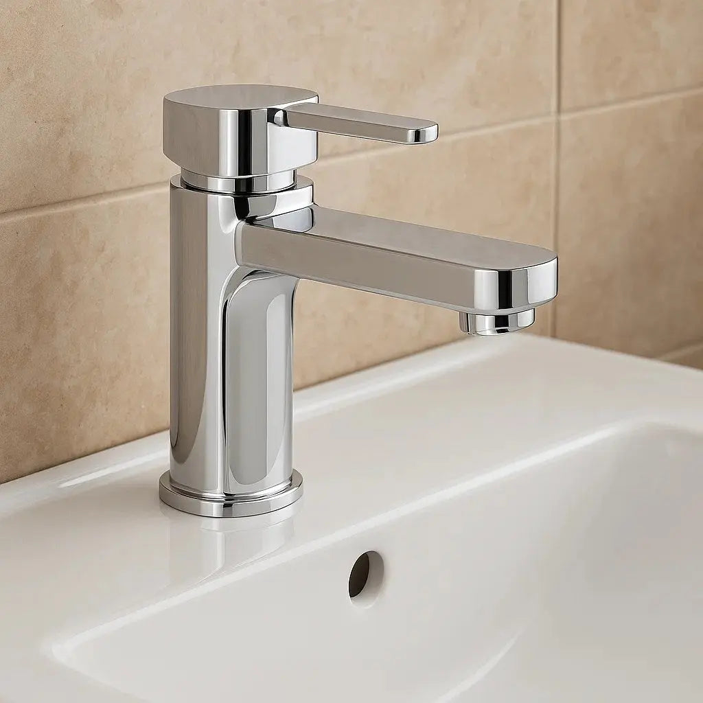 SARDICI KARE MUTFA BATARYASI SETİ ÇİFT SU GİRİŞLİ PİRİNÇ MUSLUK