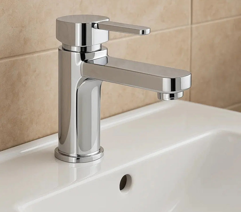 SARDICI KARE MUTFA BATARYASI SETİ ÇİFT SU GİRİŞLİ PİRİNÇ MUSLUK