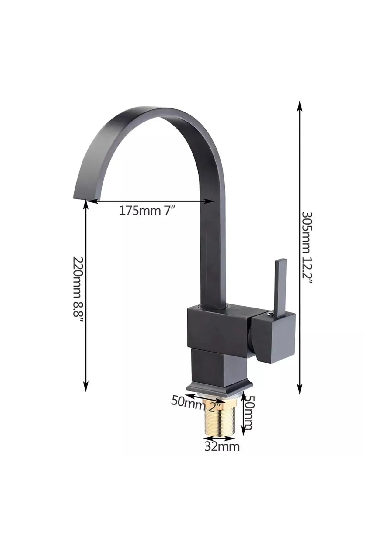 Sardıcı Şelale Mutfak Eviye Bataryası Çift Su Girişli 5 Yıl Garantili Bütün Eviyelere Uyumlu sardıcı