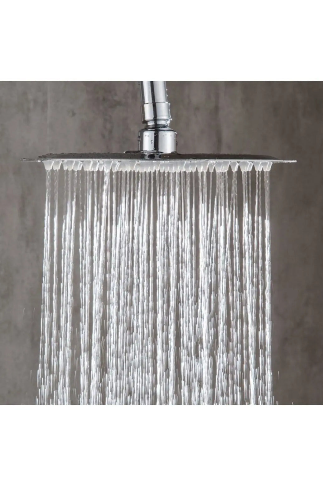 Sardıcı Tepe Duş Başlığı Kare Slim 304 Çelik Metal 20x20 Cm
