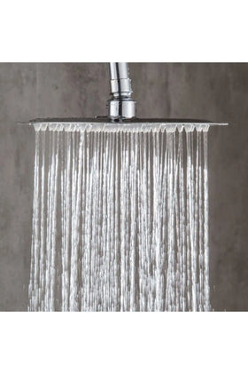 Sardıcı Tepe Duş Başlığı Kare Slim 304 Çelik Metal 20x20 Cm