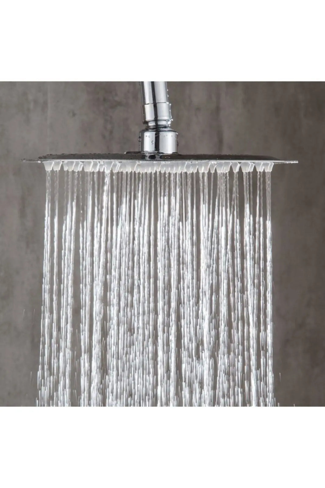 Sardıcı Tepe Duş Başlığı Kare Slim 304 Çelik Metal 20x20 Cm