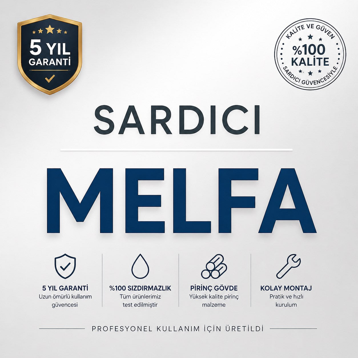 Elisa Mutfak Bataryası Çift Su Girişli 5 Yıl Garantili Üretici Firma