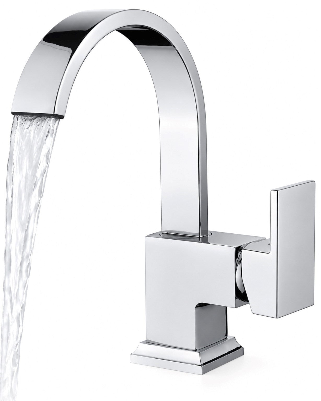 Sardıcı Şelale Lavabo Bataryası Krom Çift Su Girişli 5 Yıl Garantili
