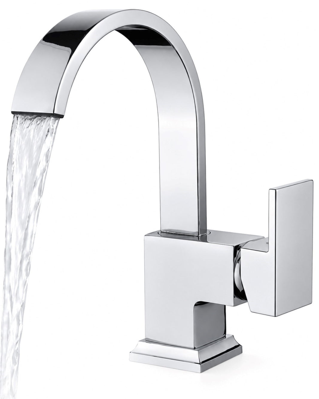 Sardıcı Şelale Lavabo Bataryası Krom Çift Su Girişli 5 Yıl Garantili