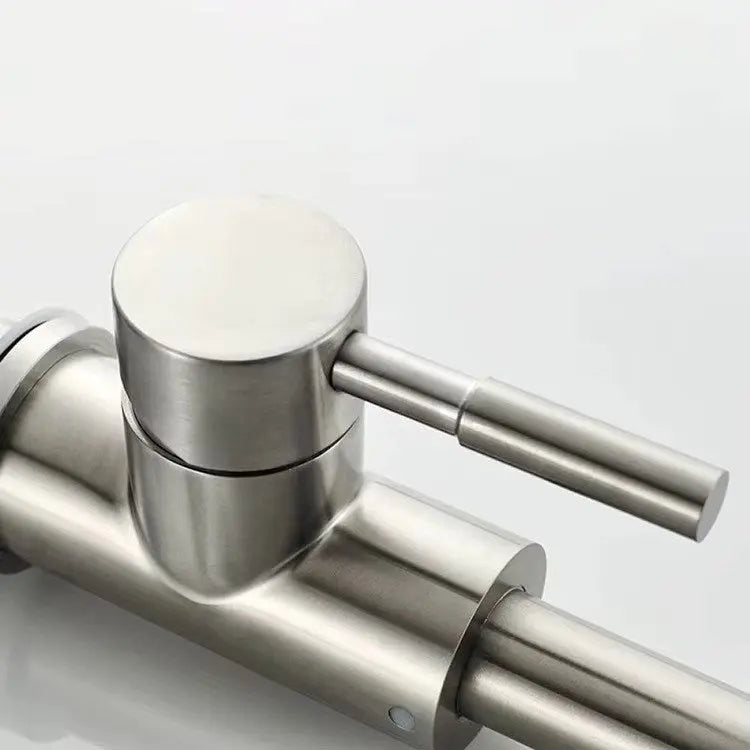 Mutfak Eviye Bataryası Modern İnox Kaplama Paslanmaz 304 Metal Oynar Başlıklı Fonksiyonel Ürün