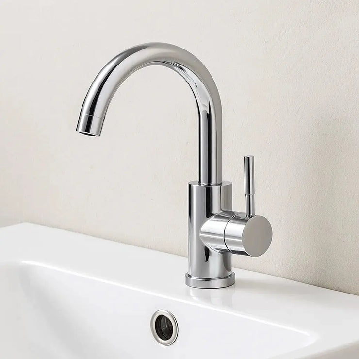 Sardıcı krom Series Lavabo Bataryası Çift Su Girişli 5 Yıl Garantili