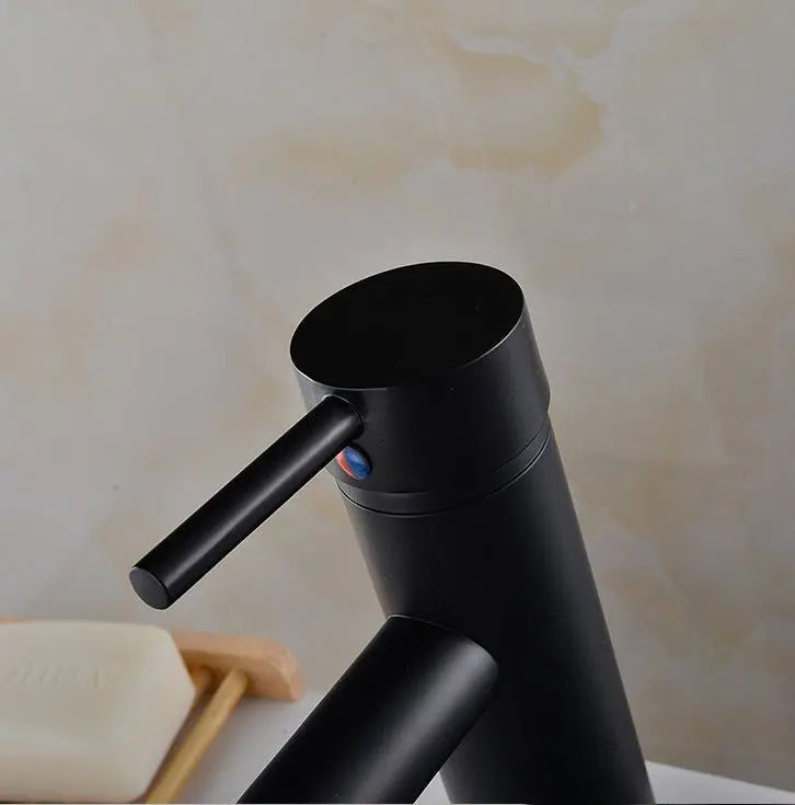 Sardıcı Siyah Minimax Series Lavabo Bataryası Çift Su Girişli 5 Yıl Garantili