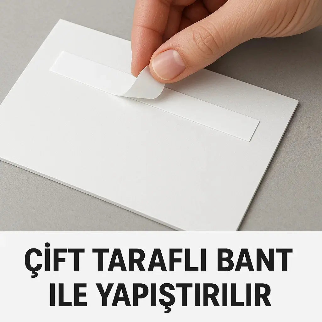 Havluluk Kare Yapışkanlı Siyah Havluluk Basit Montaj 