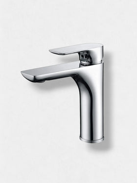 Melfa Elegant Series Krom Lavabo Bataryası Çift Su Girişli 5 Yıl Garantili