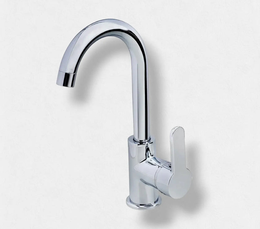 Melfa Storm Series Lavabo Bataryası Çift Su Girişli 5 Yıl Garantili
