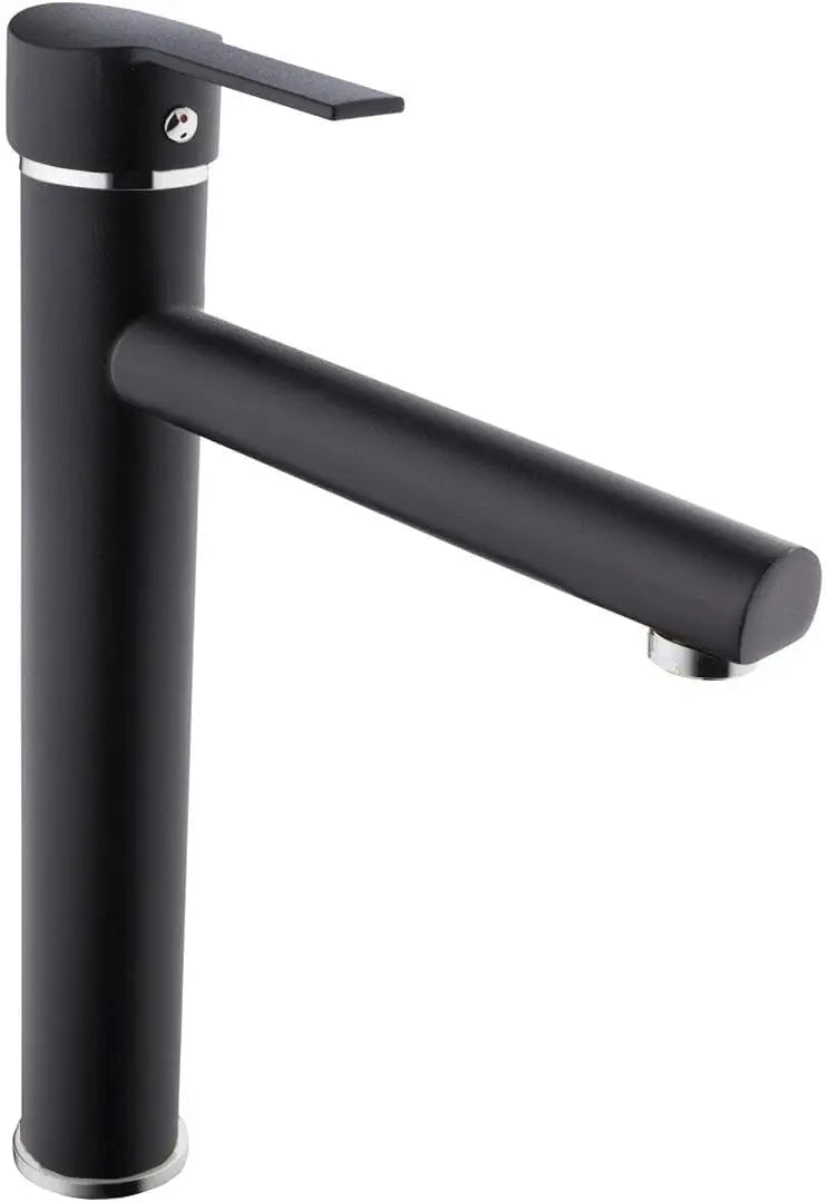 Sardıcı Pillar Serisi Siyah Çanak Lavabo Bataryasın 5 Yıl Garantili 