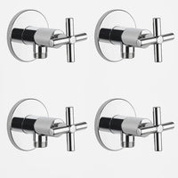 4'LÜ Taharet Musluğu Artı kullanım   Pirinç Gövde, AÇ-KAPA kullanım