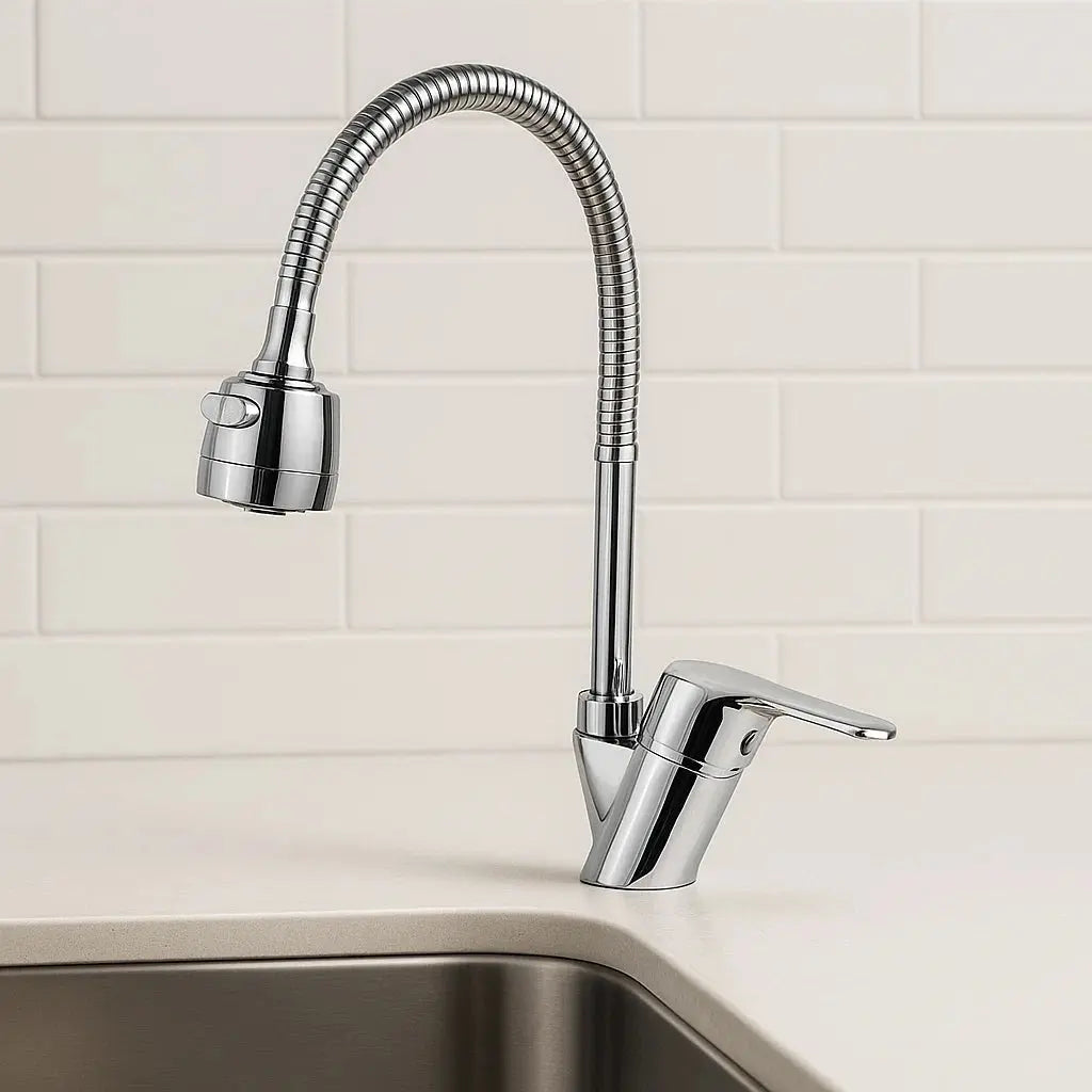 Sardıcı Spiralli fonksiyonel Mutfak Bataryası Çift Su Girişli sardıcı