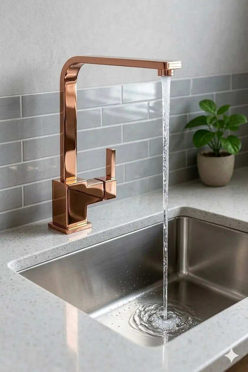 Nova Rose Mutfak Kare Eviye Bataryası