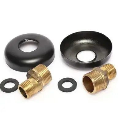 Sardıcı Void Serisi Duvardan Aplik Siyah Mutfak Batarya Pirinç Döküm