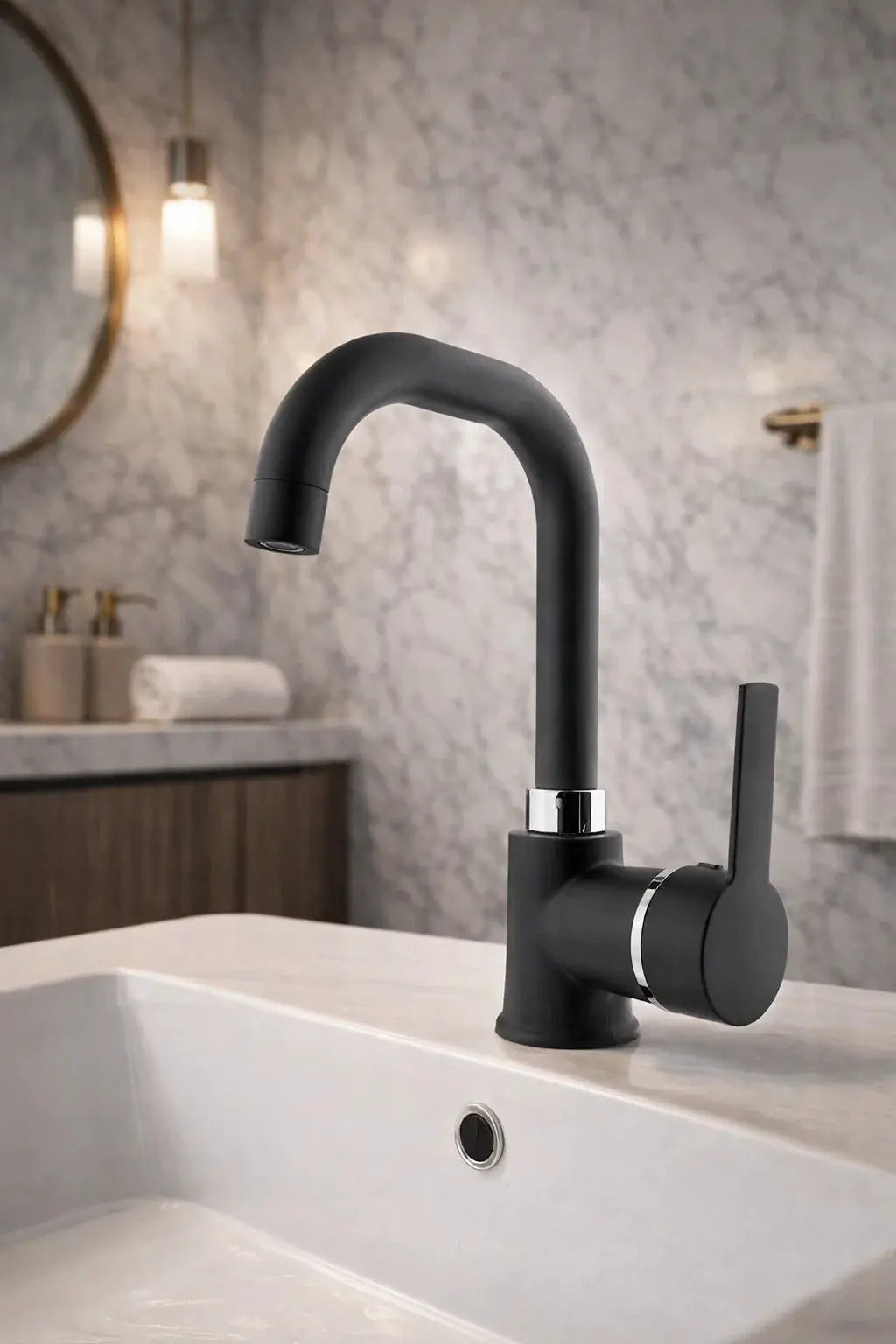 Sardıcı Stellar Series Siyah Lavabo Bataryası 5 Yıl Garantili Tam Takım SARDICI