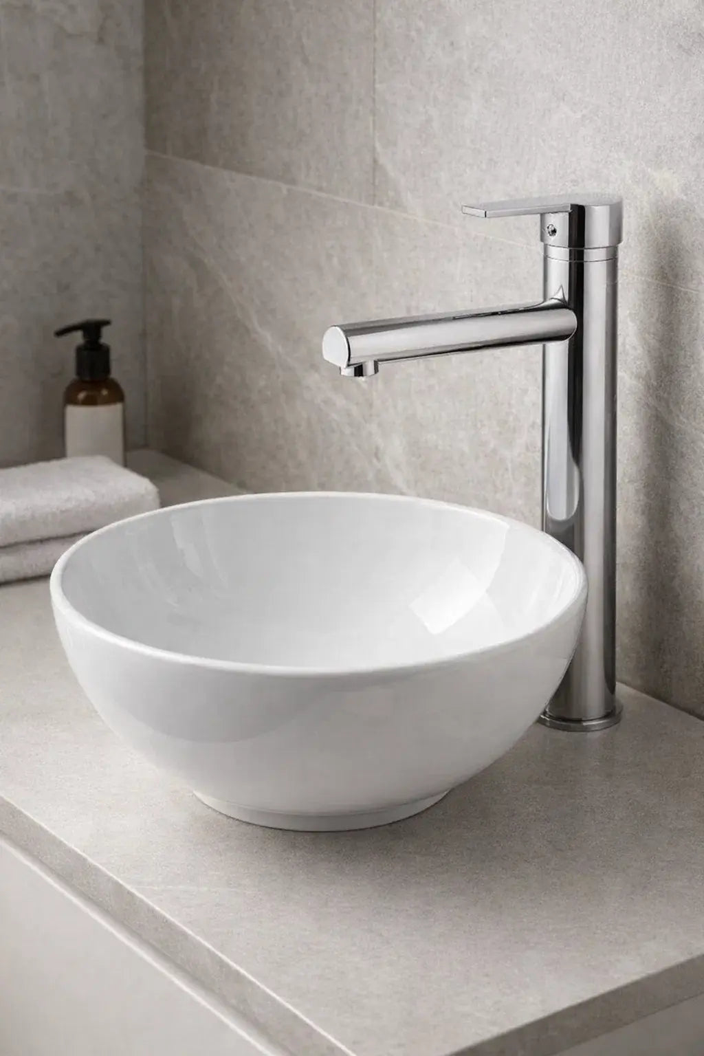 Sardıcı Monument Serisi Krom Çanak Lavabo Bataryası Sardıcı