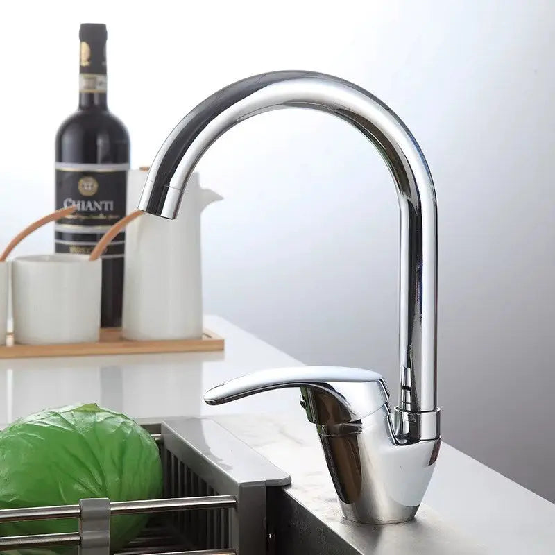 Sardıcı Çam Krom Mutfak Bataryası Çift Su Girişli 5 Yıl Garantili Kapalı Kulp