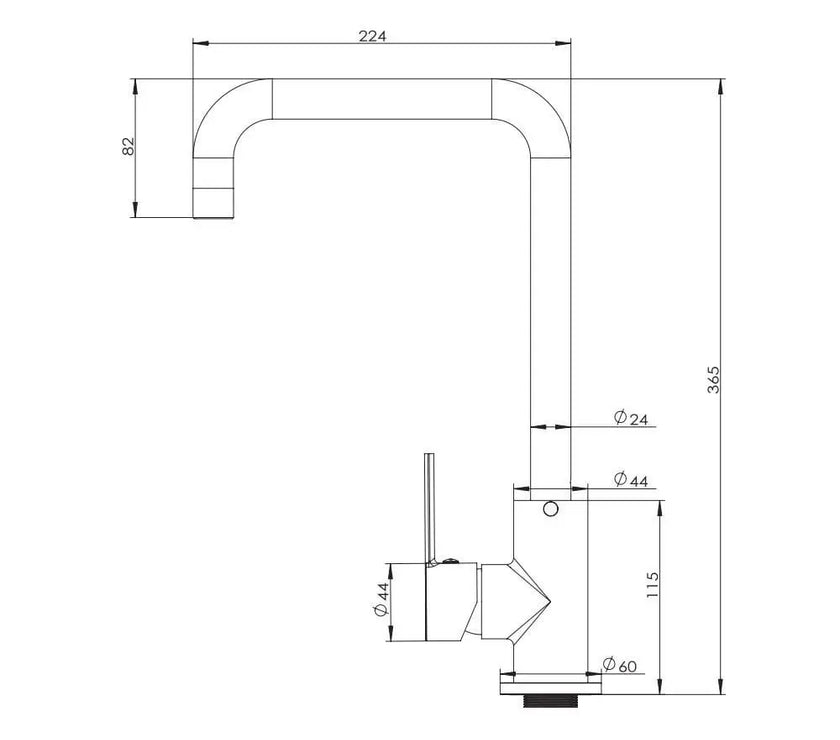 Melfa Delta Series Krom Mutfak Bataryası Çift Su Girişli 5 Yıl Garantili Melfa Delta Series Krom Mutfak Bataryası Çift Su Girişli 5 Yıl Garantili