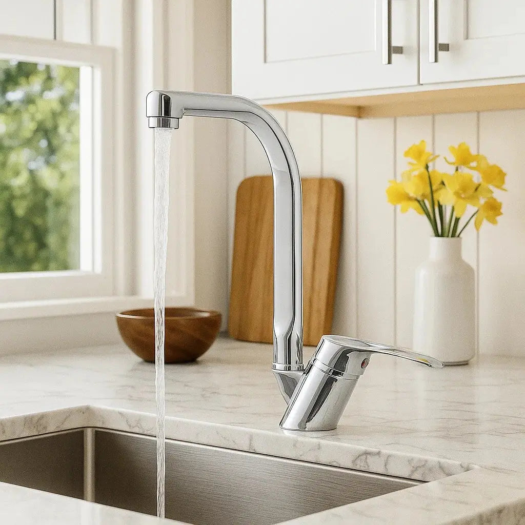 Lotus Mutfak Eviye Bataryası Çift Su Girişli Garantili