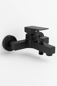 Alto Siyah Banyo Duş Musluğu 5 Yıl Garantili Batarya