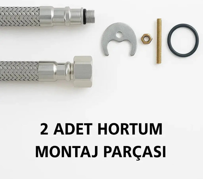 Mutfak Bataryası Çift Su Girişli 5 Garantili