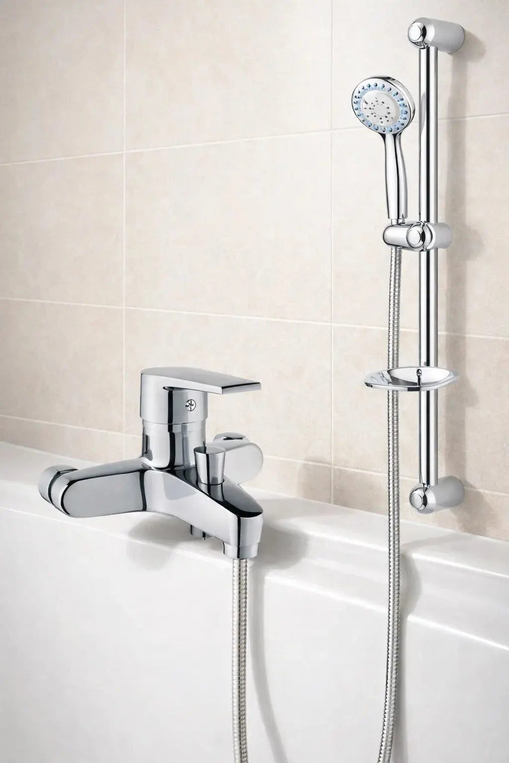 Banyo Bataryası Sürgülü Duş Seti Pirinç Gövde Paslanmaz Sürgülü Duş Seti sardıcı