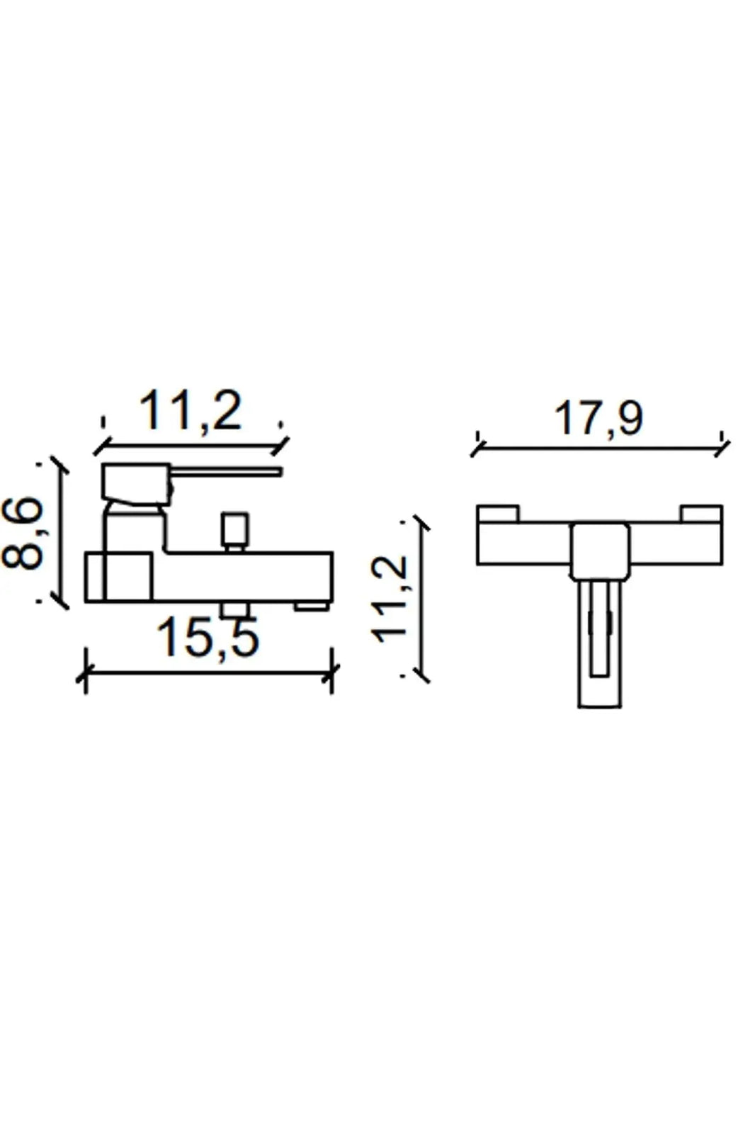 Dubai Gold Kare Banyo Bataryası
