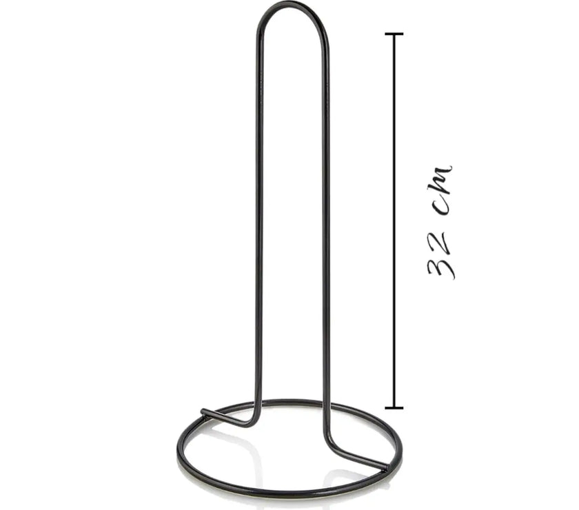 Sardıcı Zenith Series Siyah Dik Havluluk Rulo Peçetelik Paslanmaz Metal Kağıt Havluluk  
