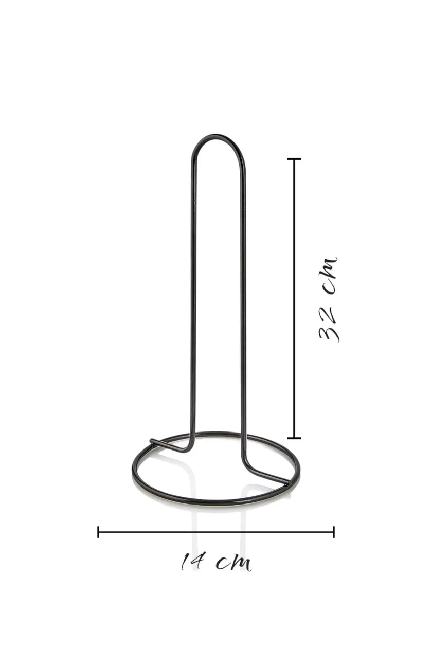 Sardıcı Zenith Series Siyah Dik Havluluk Rulo Peçetelik Paslanmaz Metal Kağıt Havluluk  