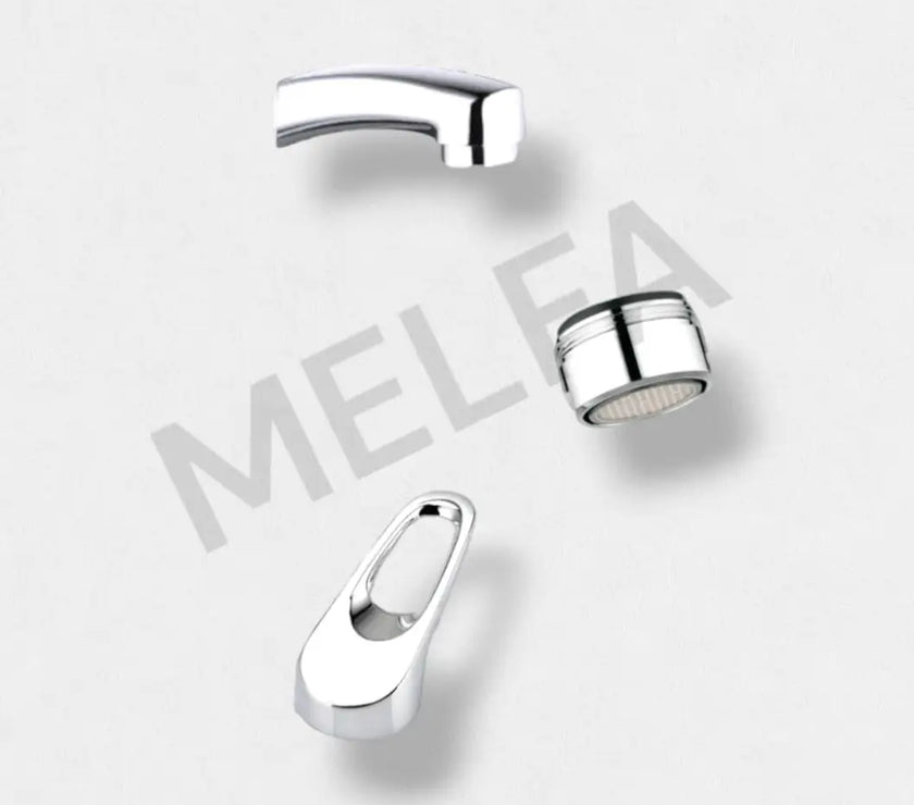 Melfa Venta Series Krom 3`Lü Batarya Seti Çift Su Girişli 5 Yıl Garantili