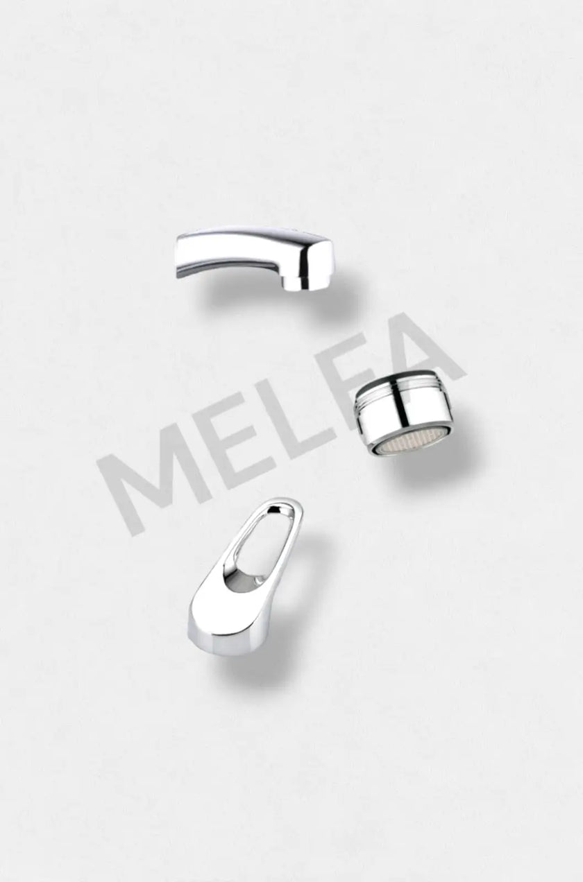 Melfa Venta Series Krom 3`Lü Batarya Seti Çift Su Girişli 5 Yıl Garantili